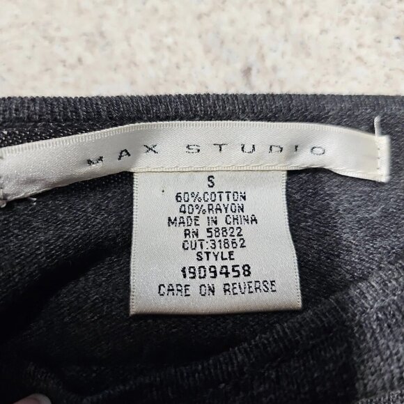 Max Studio Women's Black Sweater Dress Long Sleeve - Picture 4 of 4